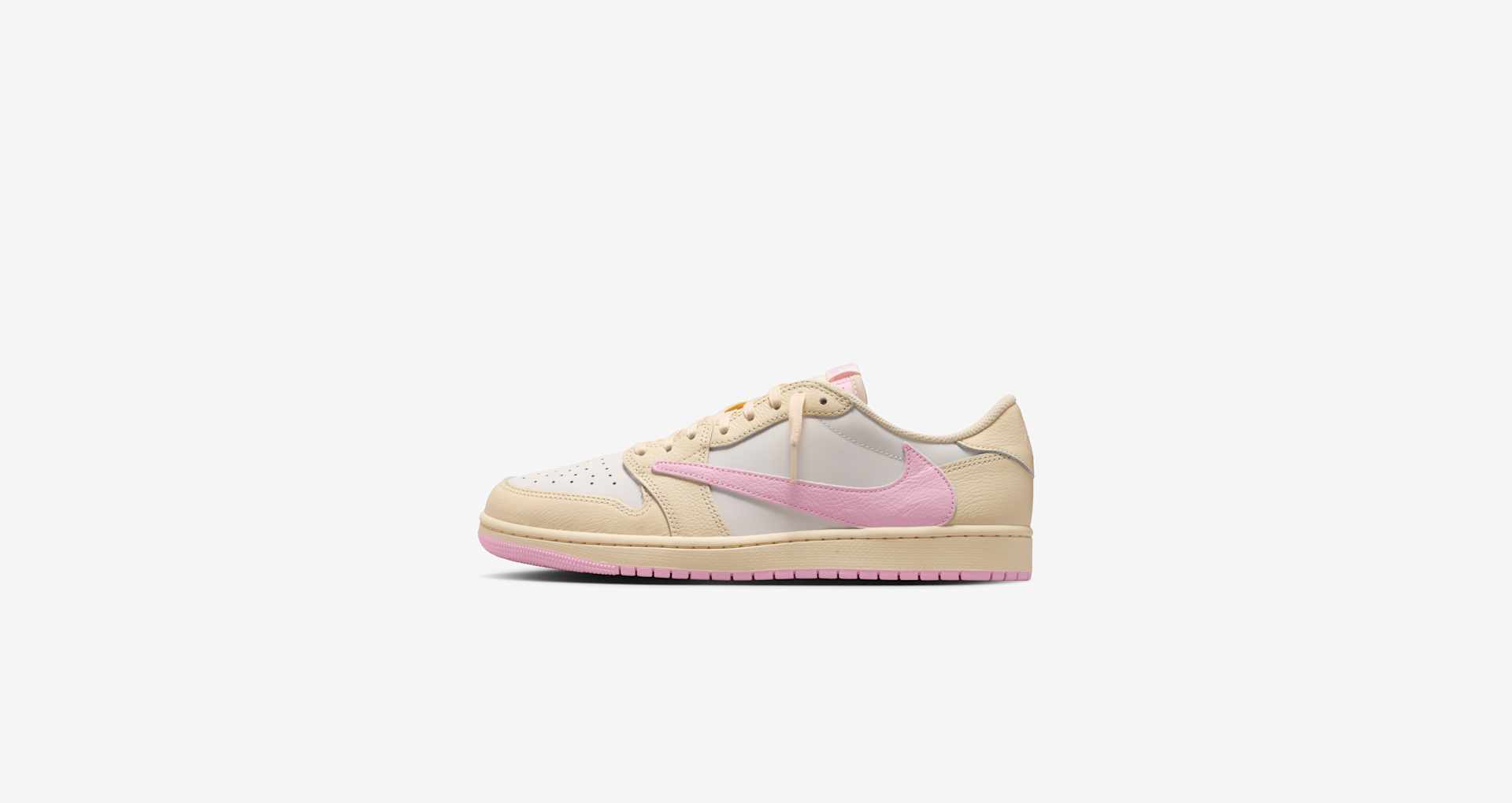 Air Jordan 1 Low x Travis Scott 'Muslin and Shy Pink' (IQ7604-100